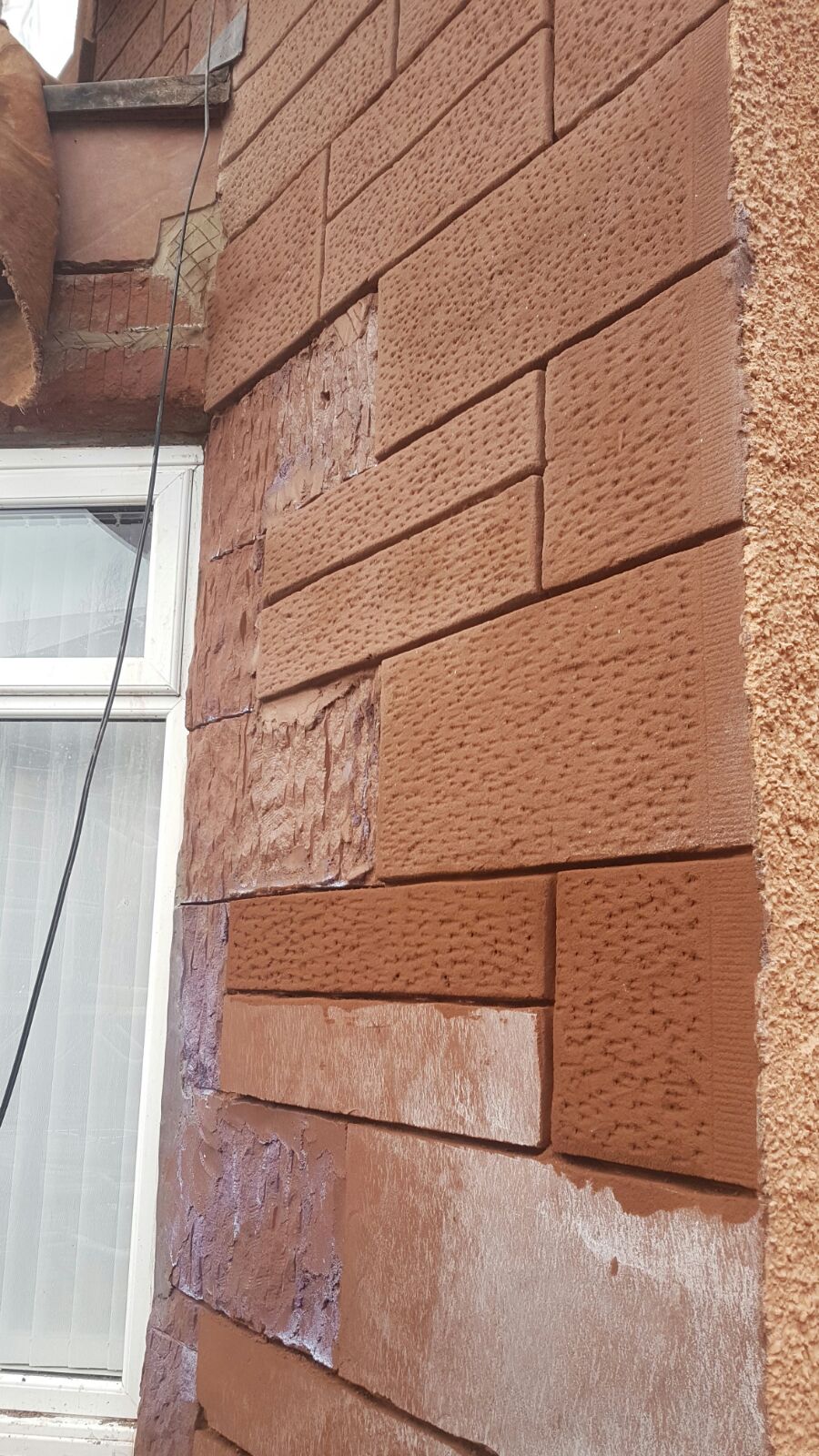 Full facade restoration project including structural repairs, Glasgow Road.