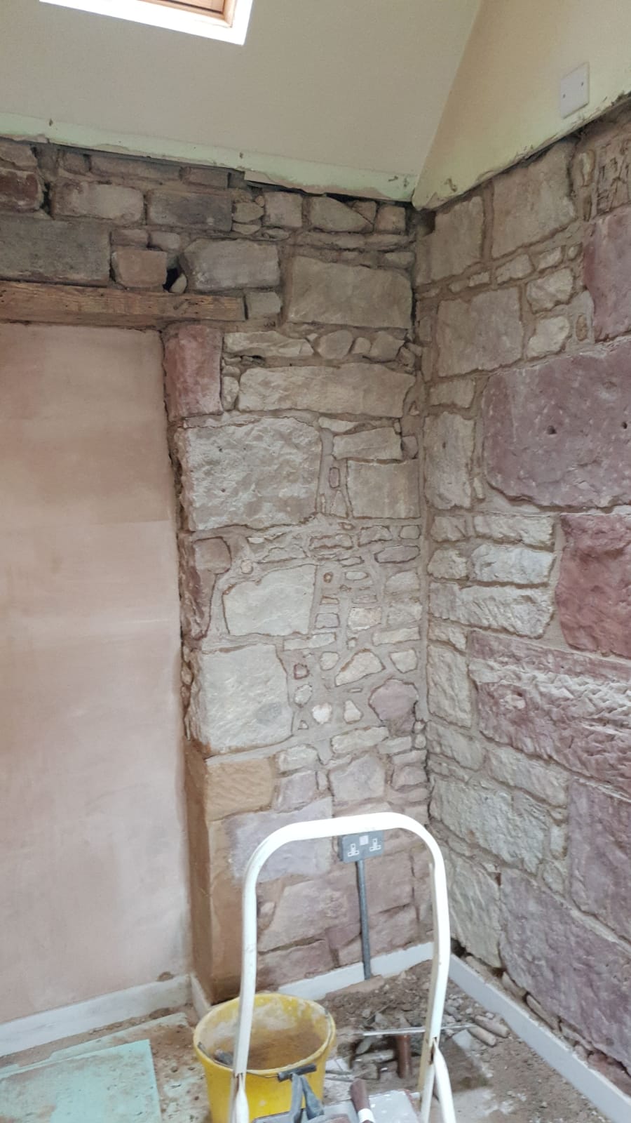 Internal Stonework Project Helensburgh