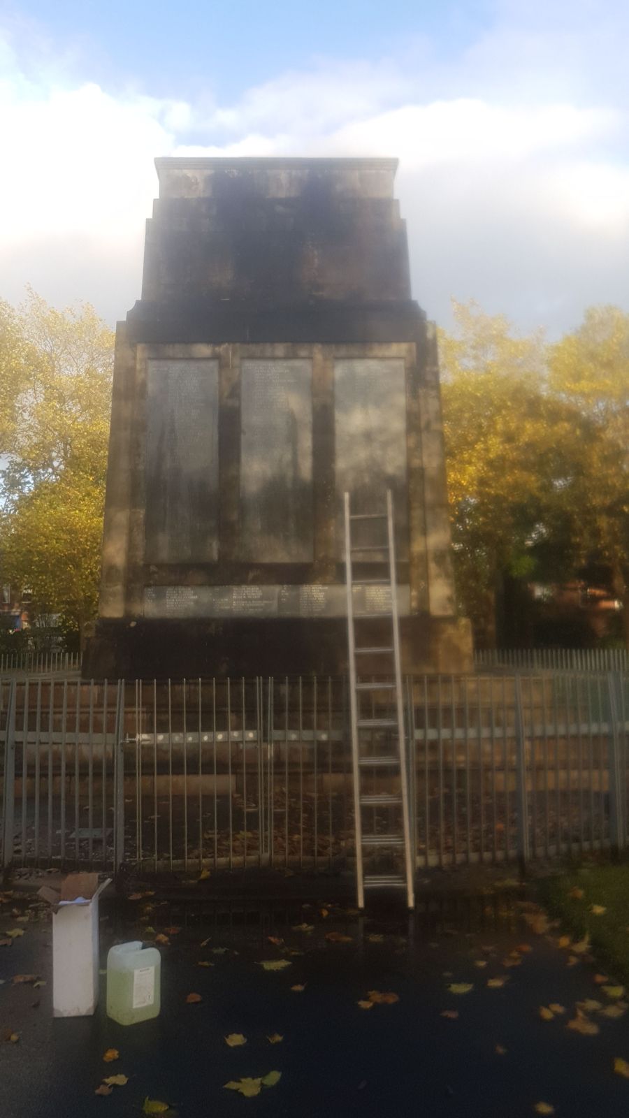 War Memorial Restoration Project, Vale of Leven.